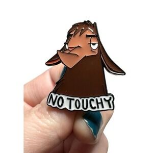 Emperor's New Groove No Touchy Llama enamel pin Teacher Gift Y2K Movies
